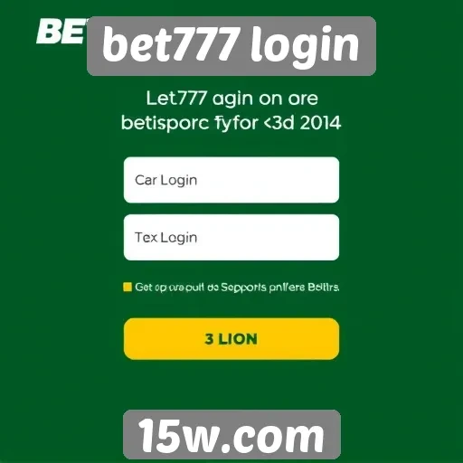 Guia completo para acessar o site bet777 login