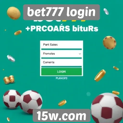 Funcionamento das promoções no bet777 login